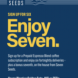 Prepaid Coffee Subscription - Espresso Blend