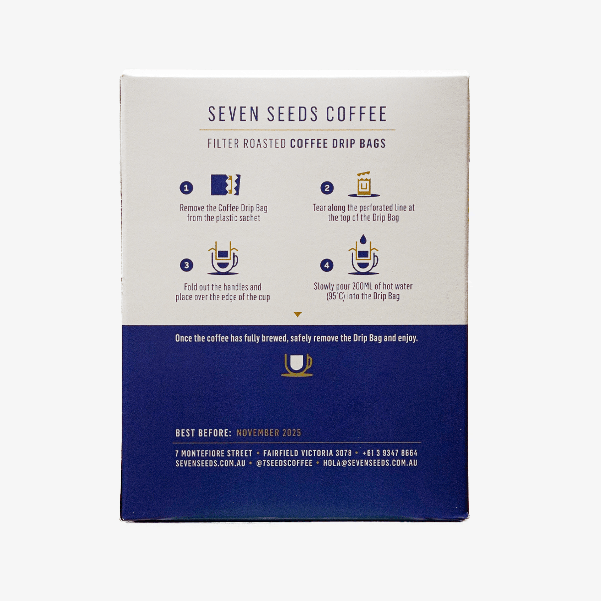 Coffee Drip Bags - Limited Edition - Bekele Belaycho, Ethiopia - Seven Seeds