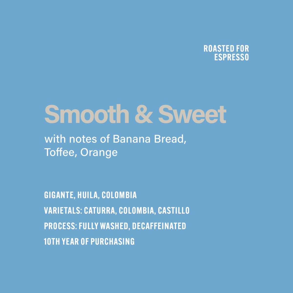Matambo, Decaf, Colombia - Seven Seeds