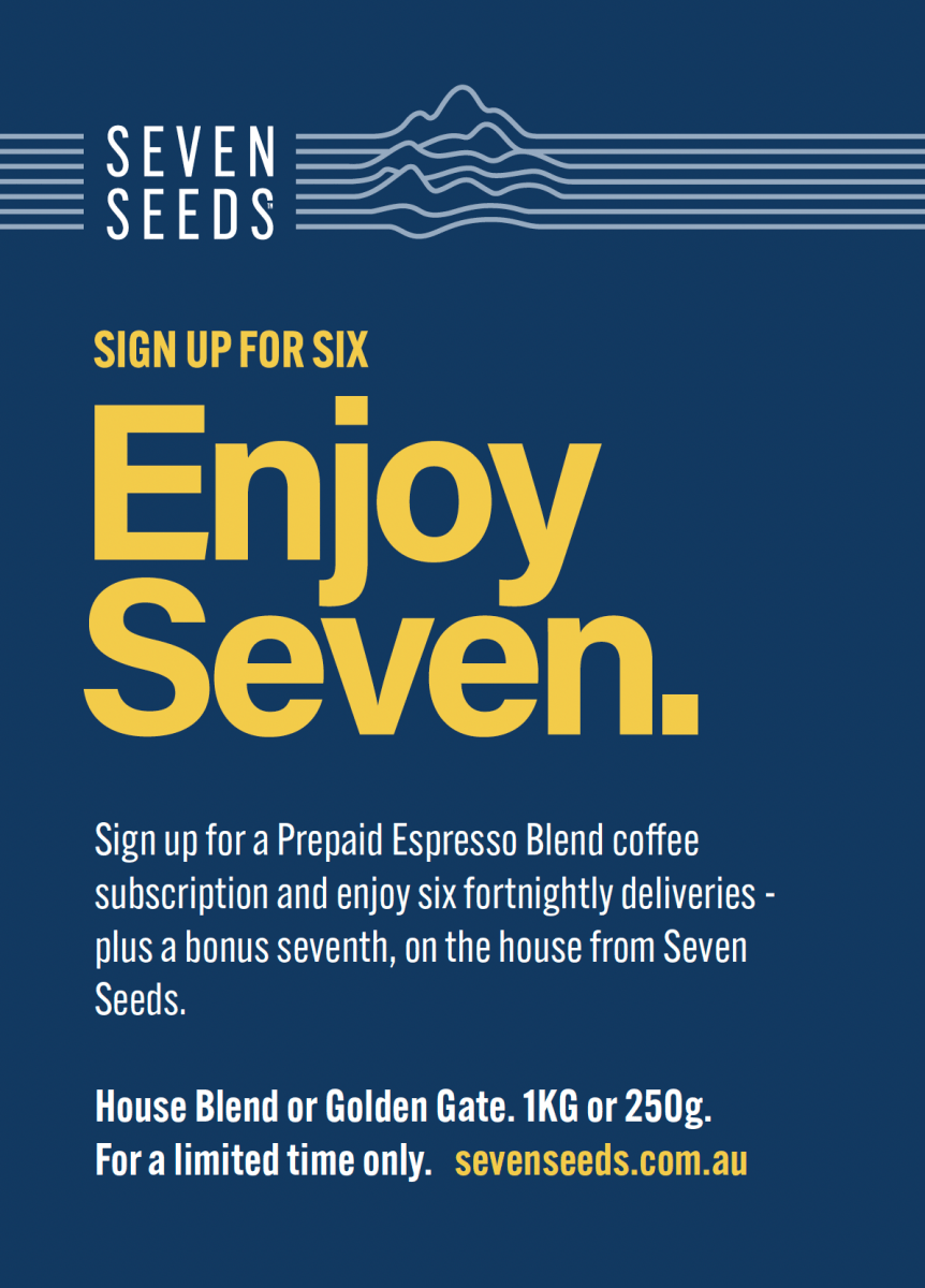 Prepaid Coffee Subscription - Espresso Blend - Seven Seeds