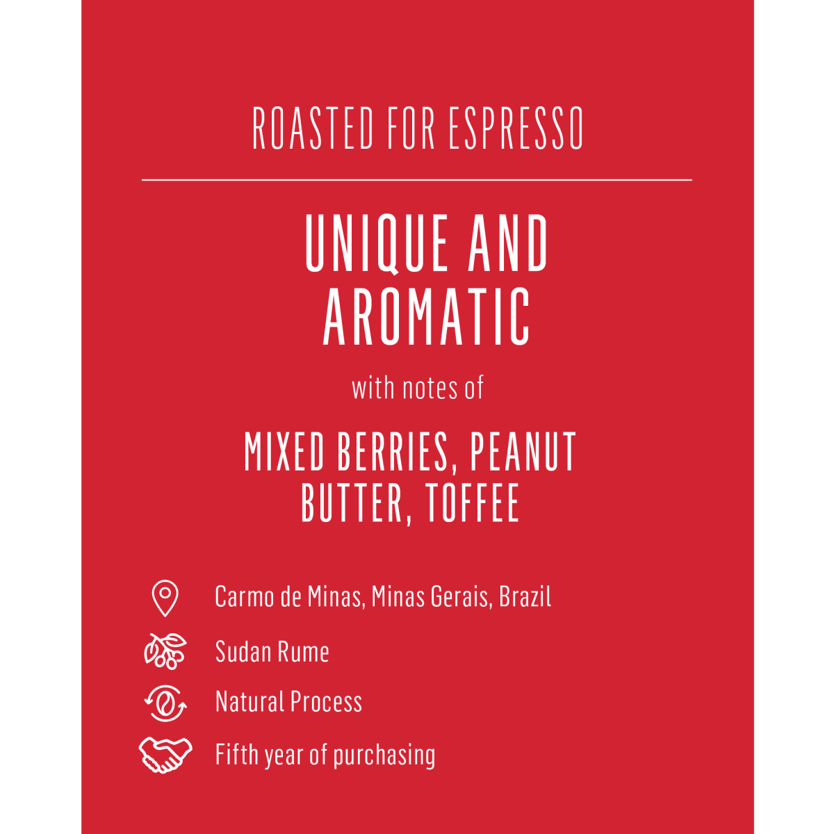 Santuario Sul Sudan Rume, Brazil - Seven Seeds