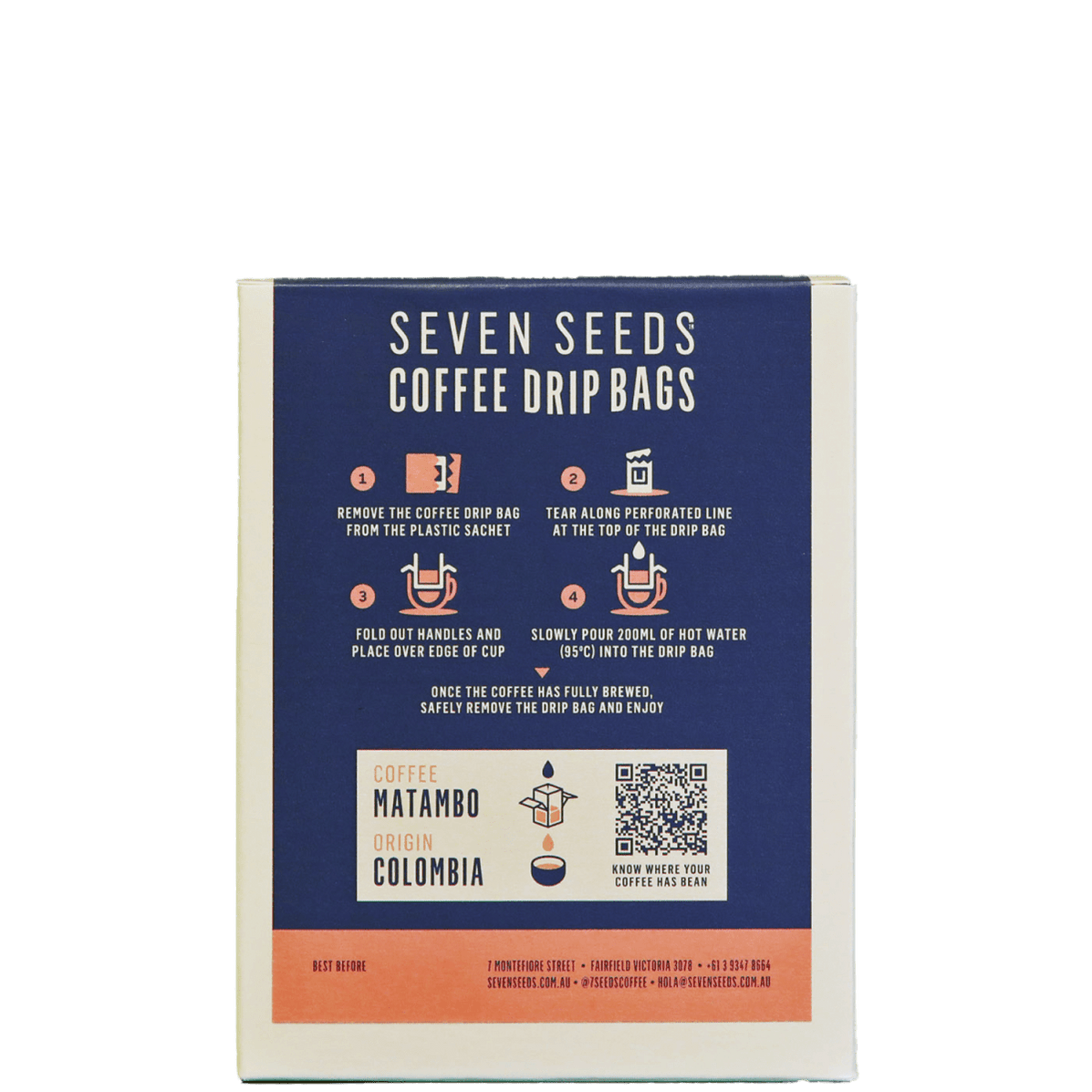 Coffee Drip Bags — Seven Seeds
